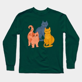 cutest cats Long Sleeve T-Shirt